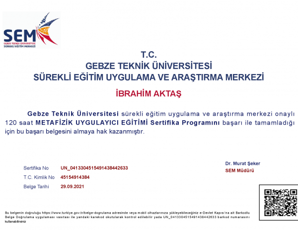 Sertifika
